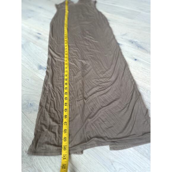 J Lux Label Brown Strappy Maxi Dress Size‎ Large - Picture 8 of 8